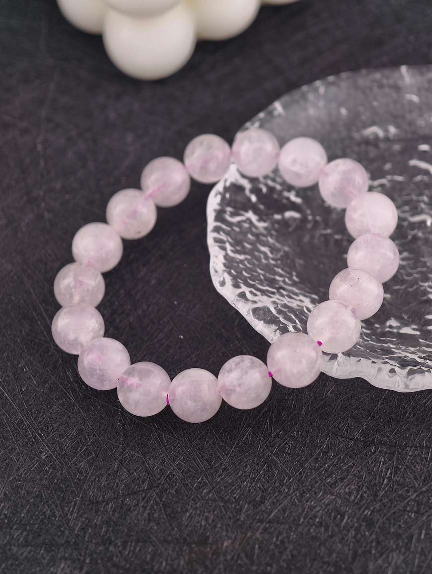 Natural Light Purple Amethyst Bracelet 11 mm