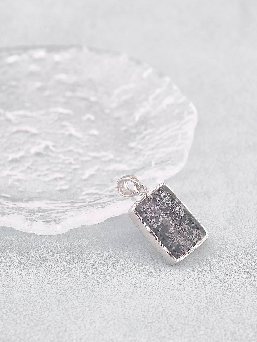 Natural Black Super Seven Pendant image