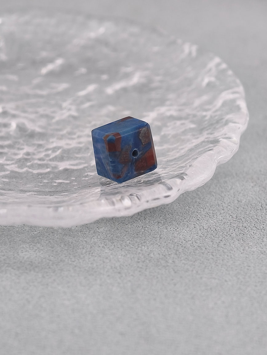 Cube Blue Sugilite DIY Accessory