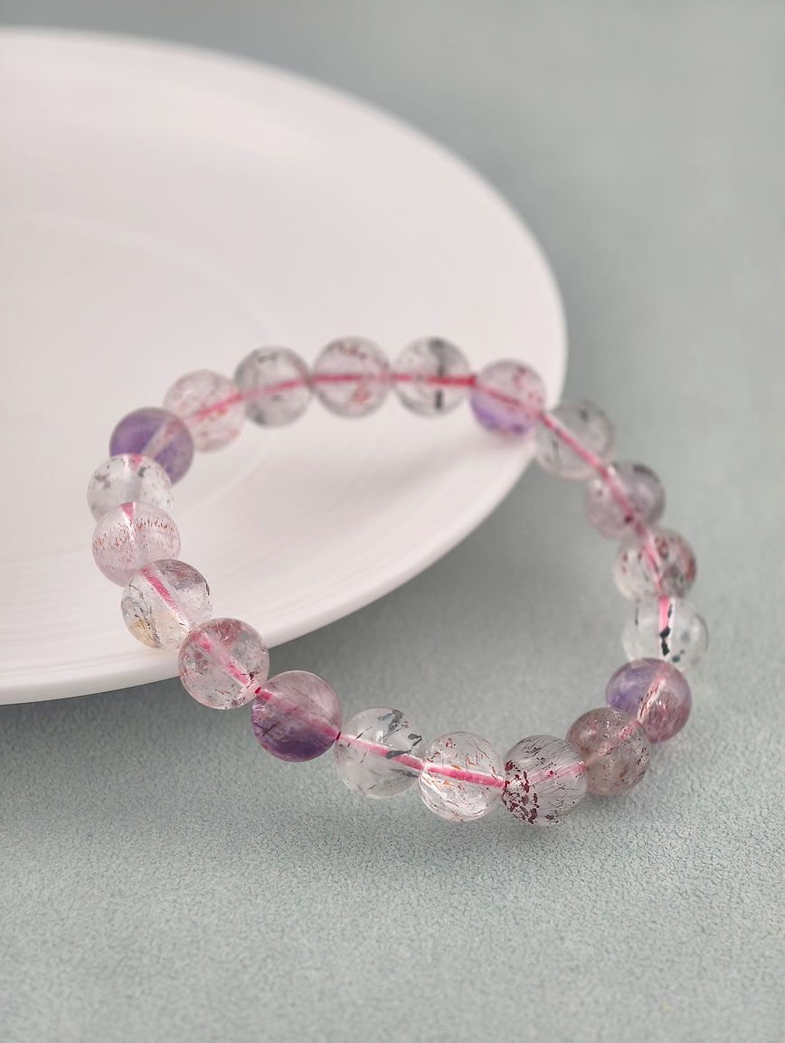 High Quality Natural Super Seven Elegant Bracelet