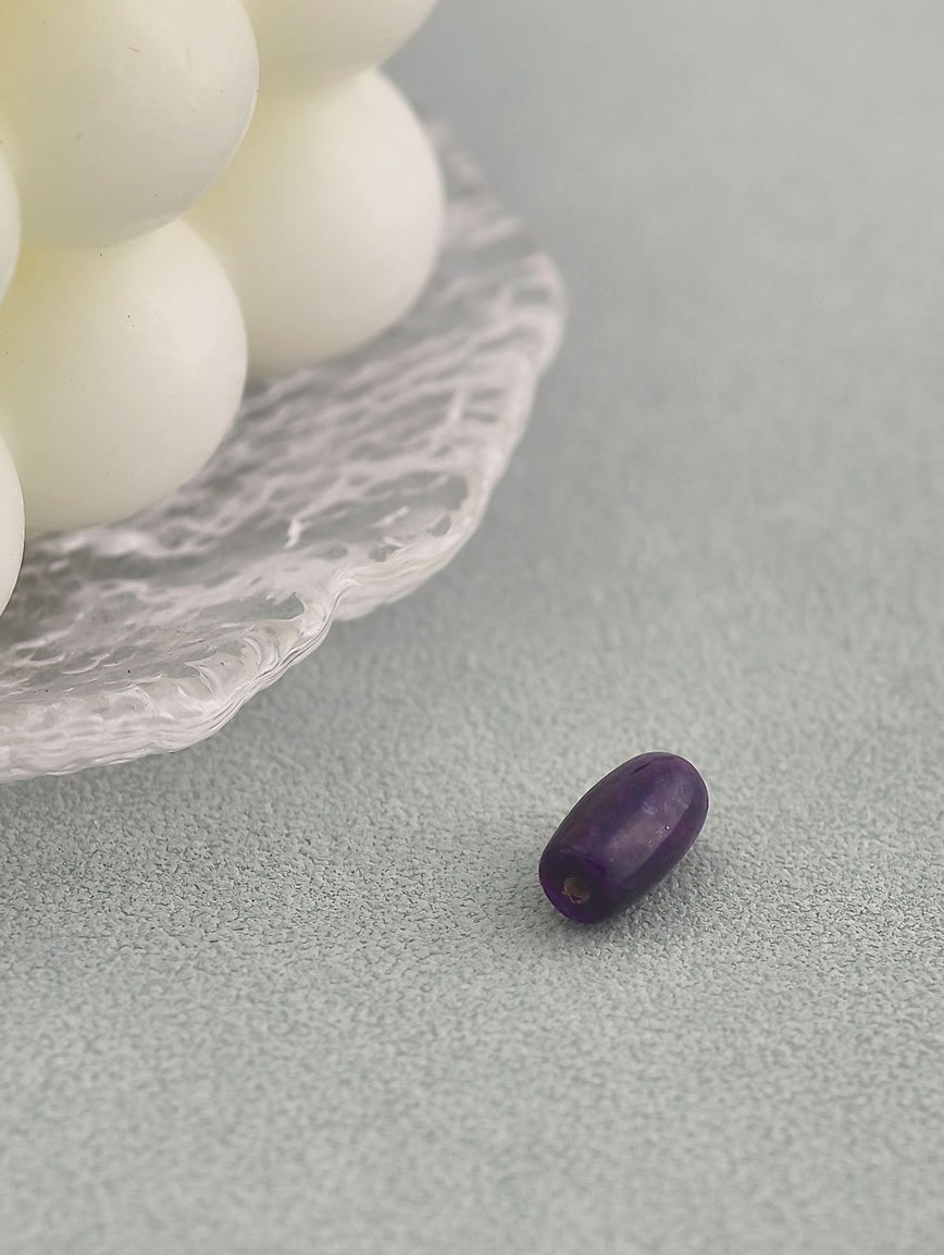 Rice Bead Shaped Sugilite DIY Accessory