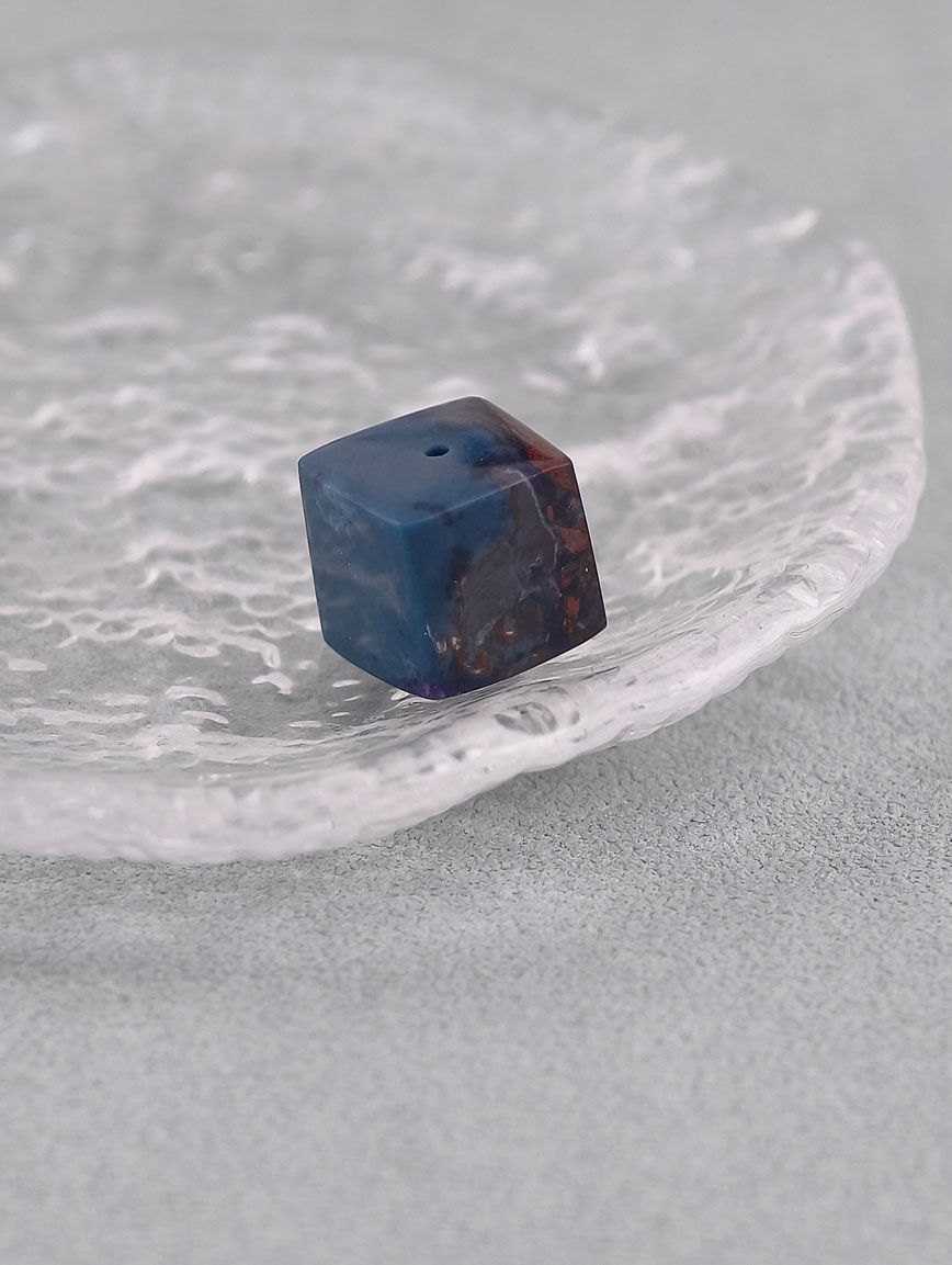Blue-Purple Night Cherry Cube Sugilite DIY Accessory