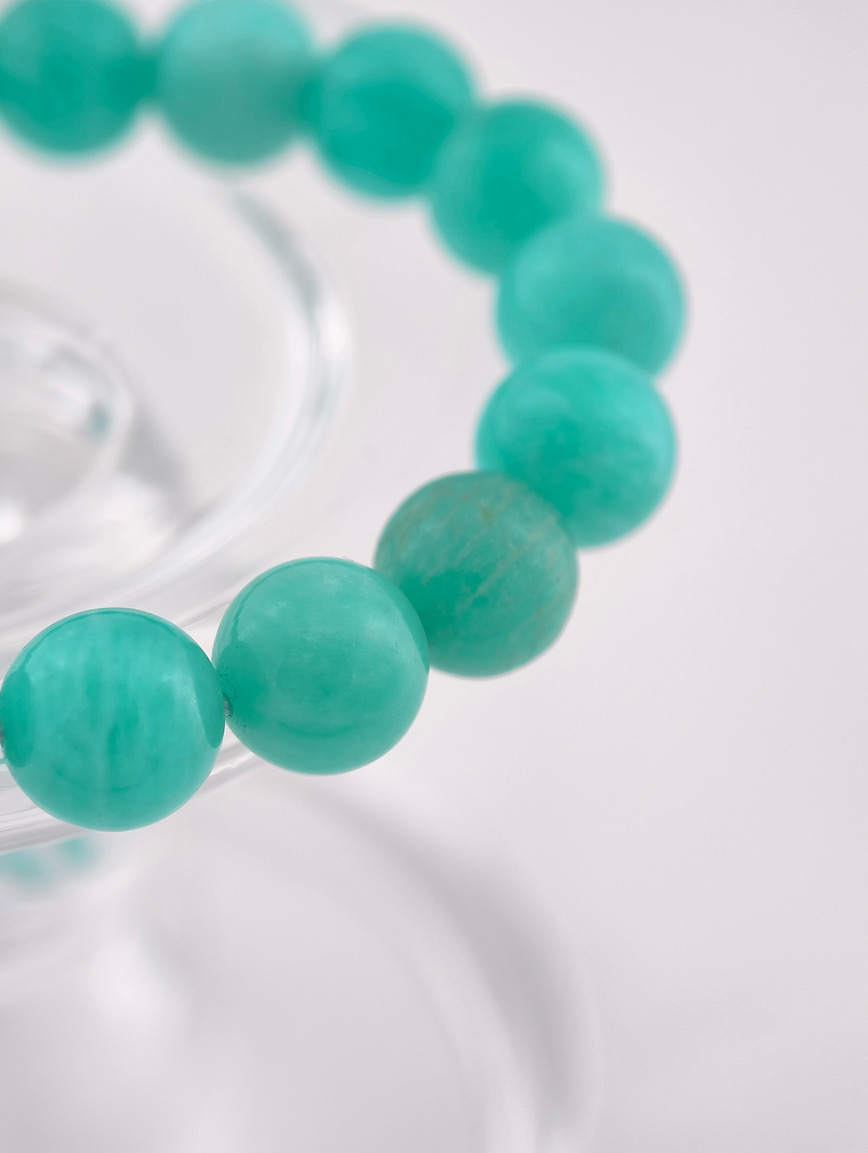 Natural Amazonite Bracelet 10 mm
