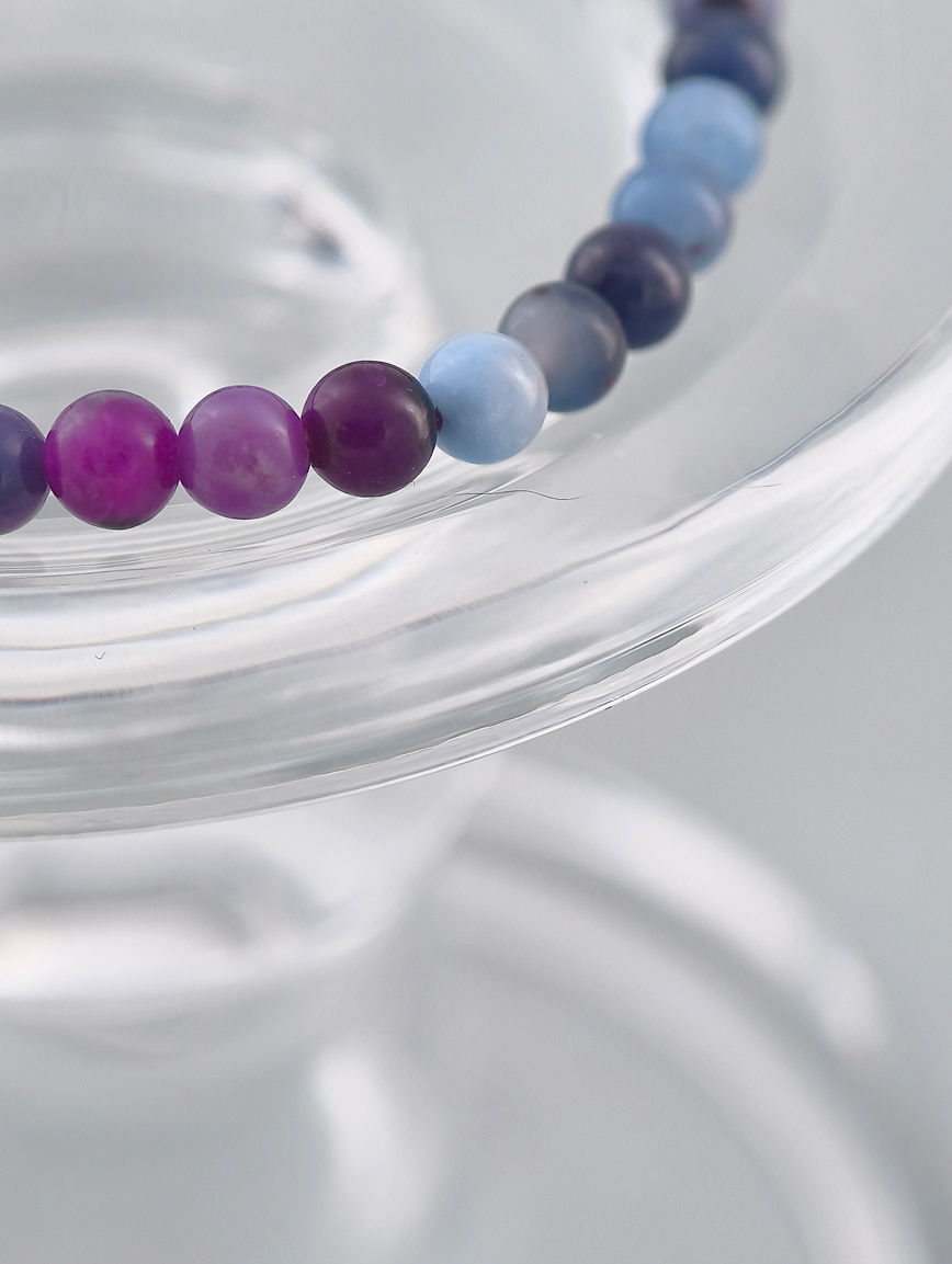 South African Natural Sugilite Bracelet
