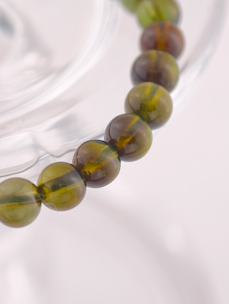 Natural Green Tourmaline Bracelet