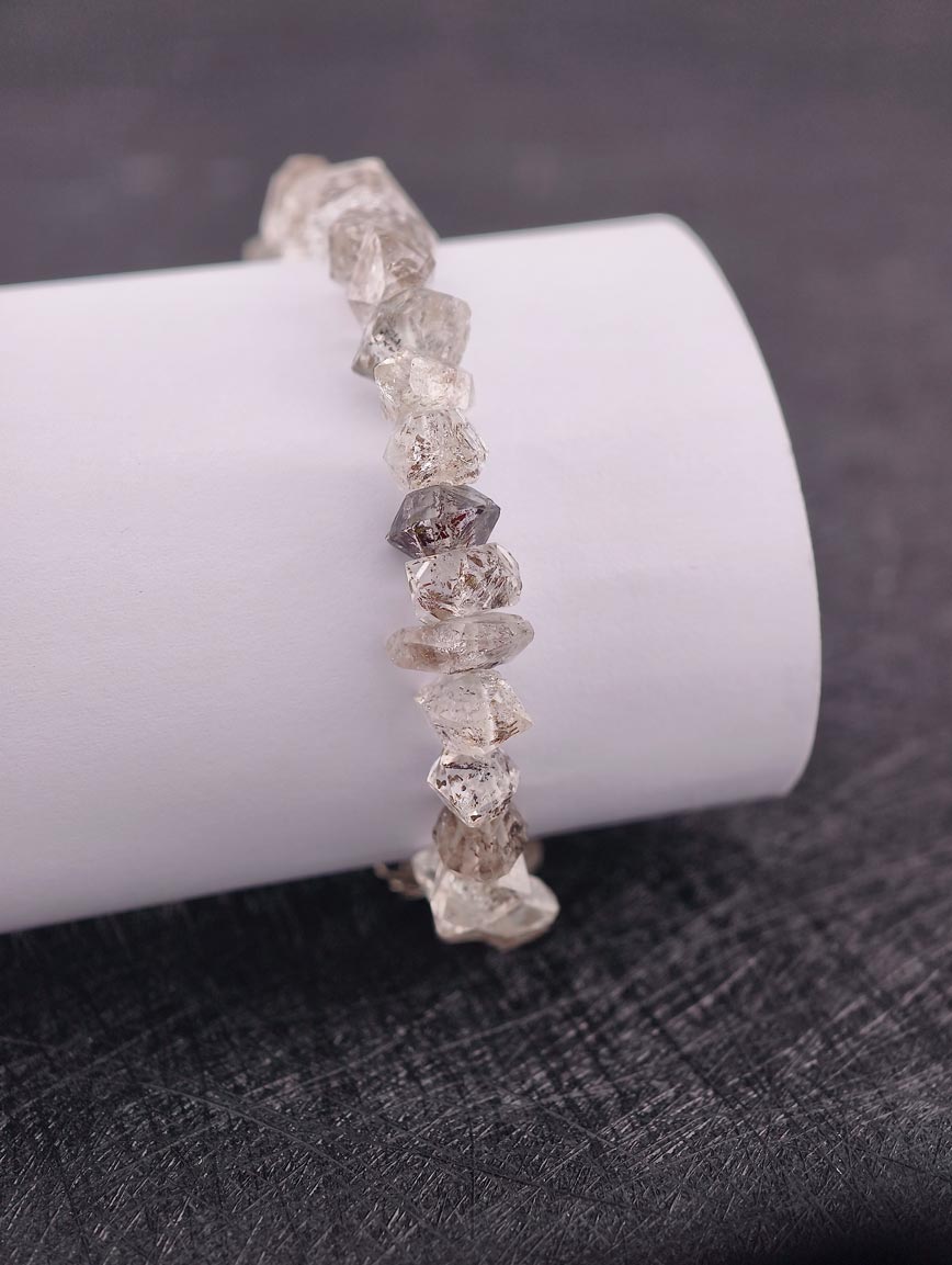 Natural Herkimer Diamond Bracelet