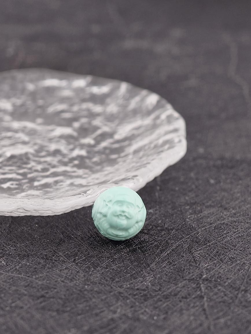 Natural Turquoise God of Wealth DIY Accessory image
