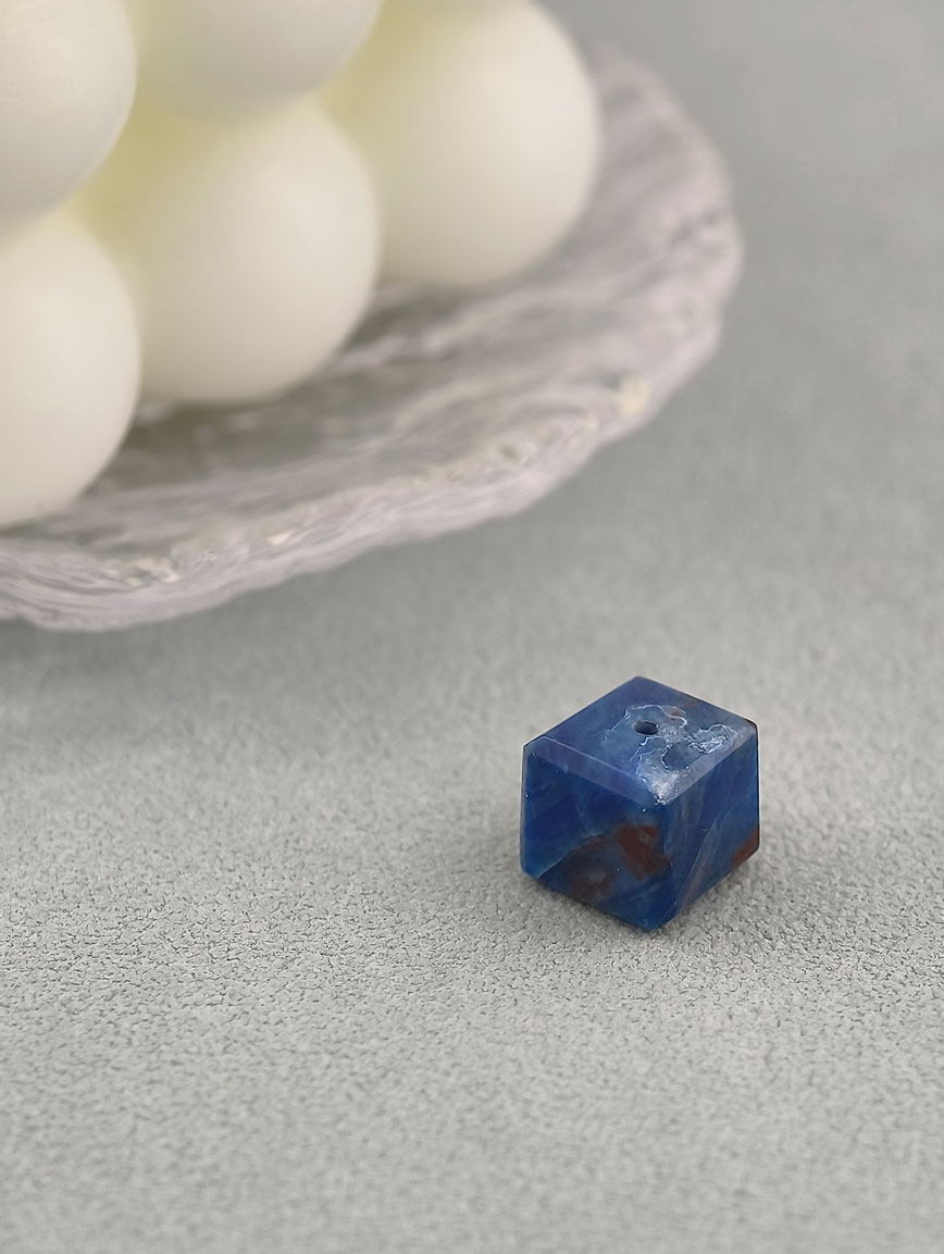 Cube Blue Sugilite DIY Accessory