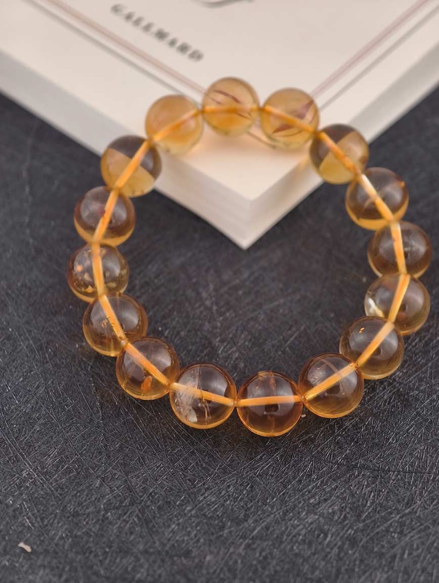 Natural Citrine Simple Style Bracelet image