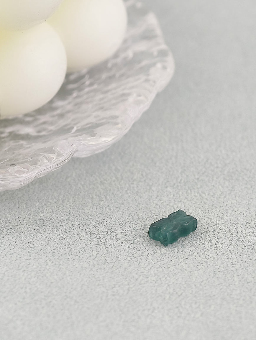Natural Tourmaline Ruyi Flower DIY Accessory image
