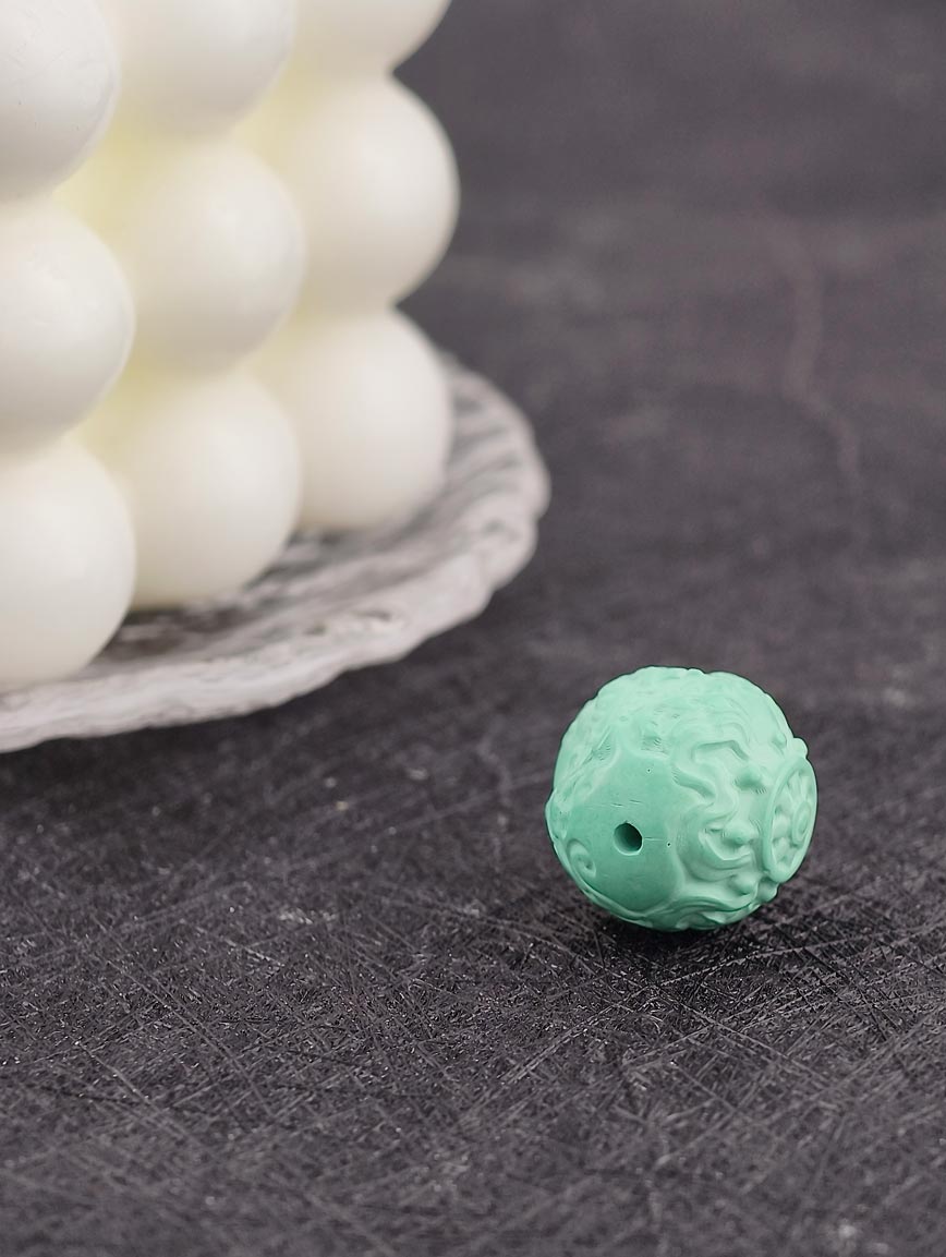 Natural Turquoise Guanyin Bodhisattva DIY Accessory image