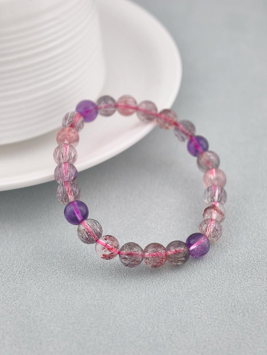 Natural Super Seven Bracelet