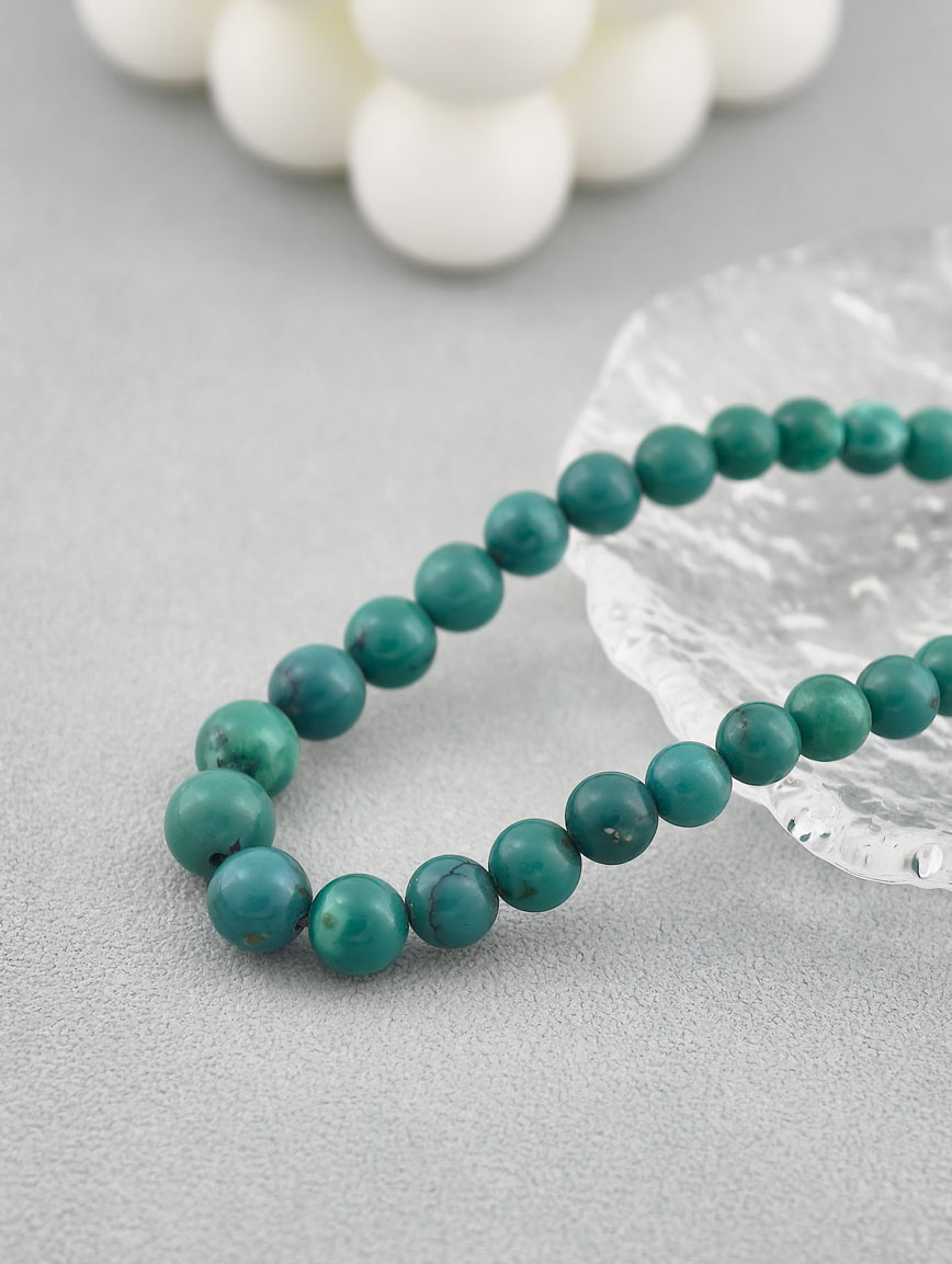 Natural Turquoise Gradient Necklace image