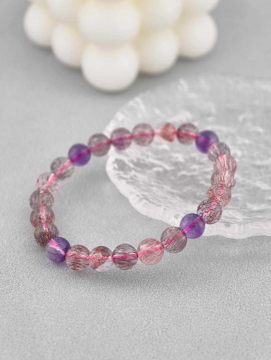 Natural Super Seven Bracelet