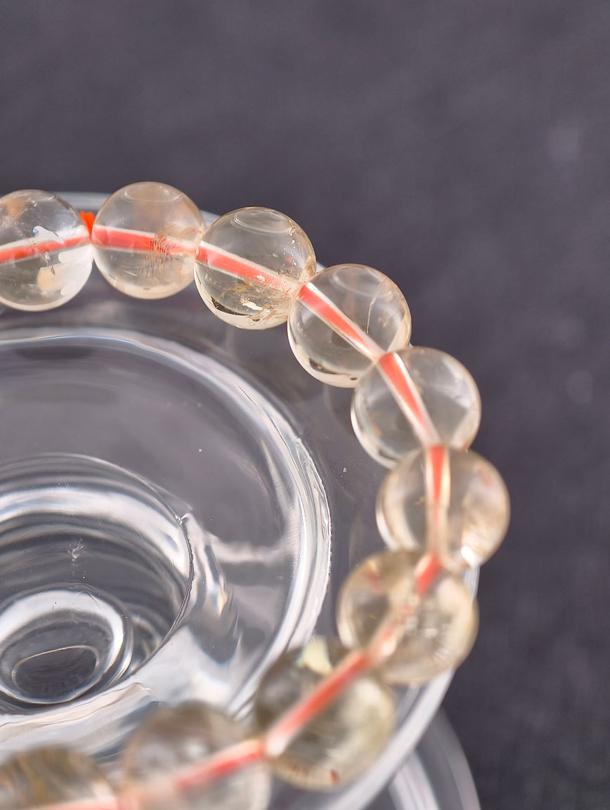 Natural Pale Yellow Citrine Bracelet image