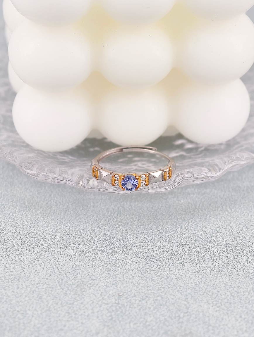 Natural Tanzanite Ring