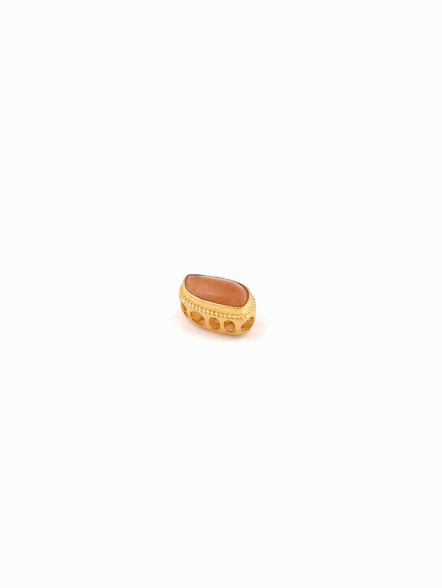 18K Gold Natural Sugilite DIY Accessory