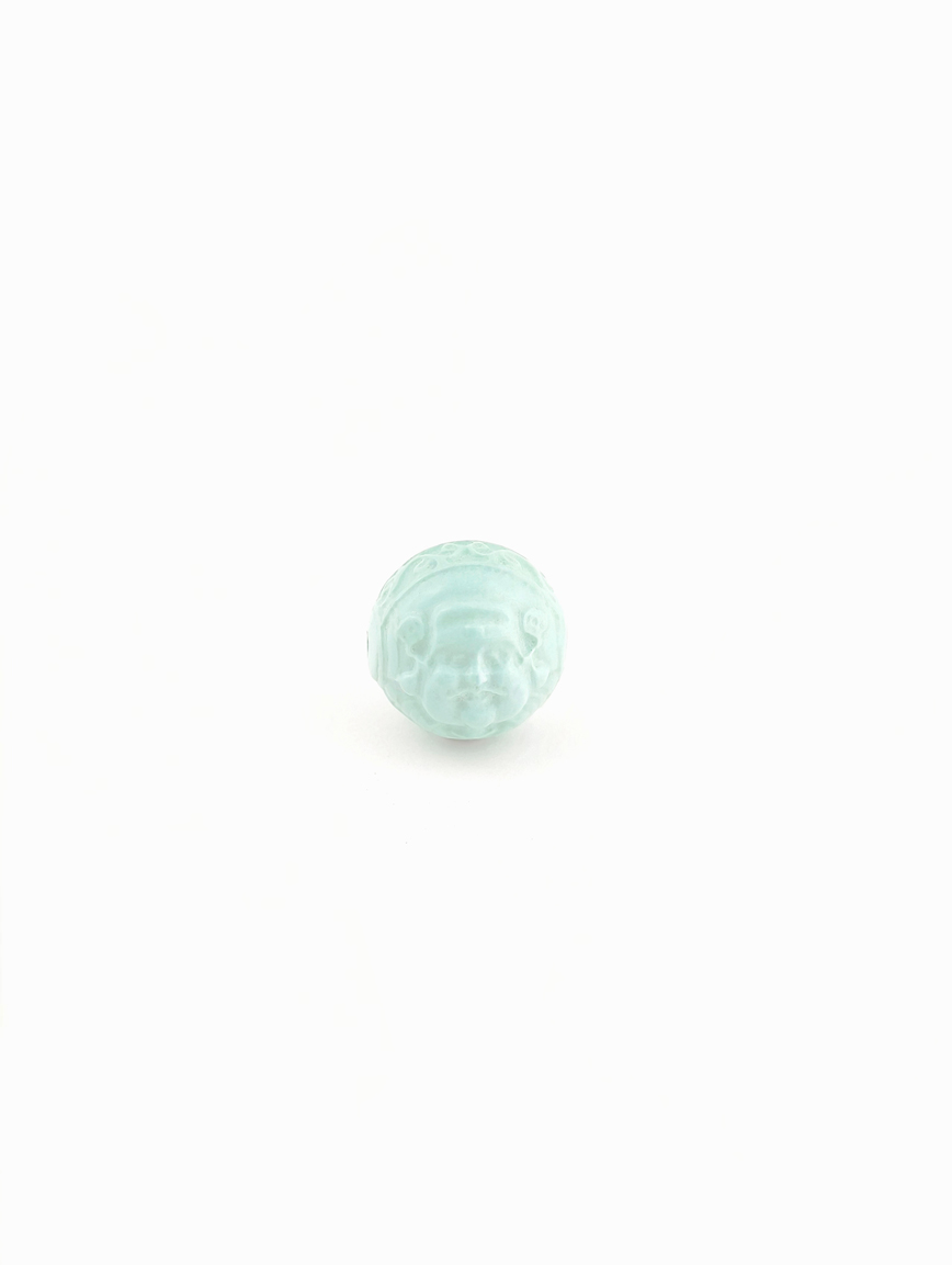 Natural Turquoise God of Wealth DIY Accessory