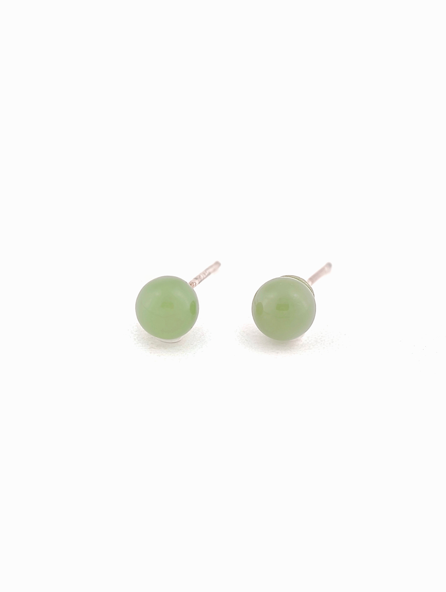 Natural Jasper Sterling Silver Earrings
