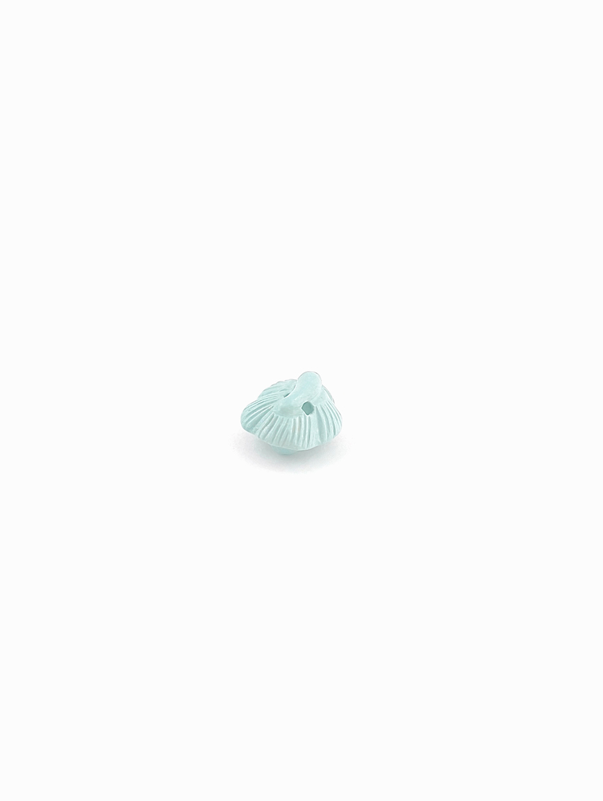 Turquoise Lotus Pod Carving Key DIY Accessory
