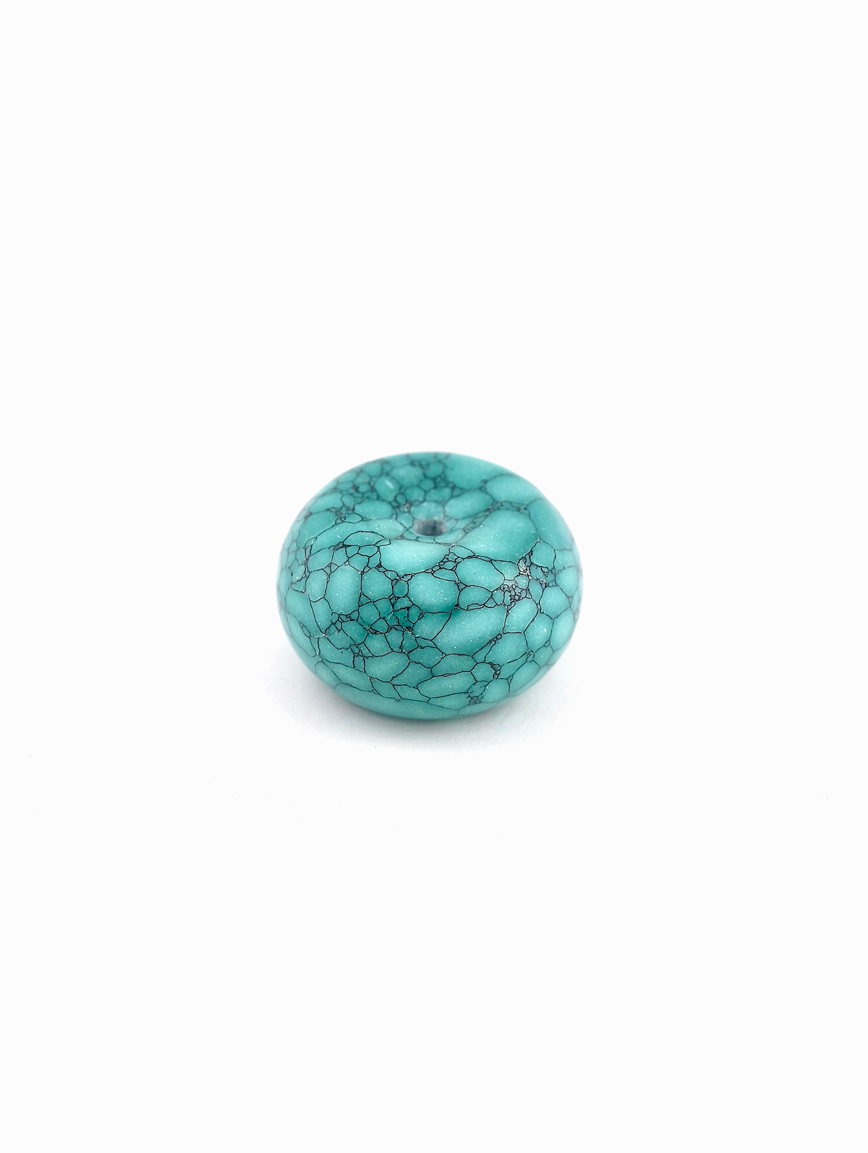 Natural Turquoise Peace Buckle DIY Accessory