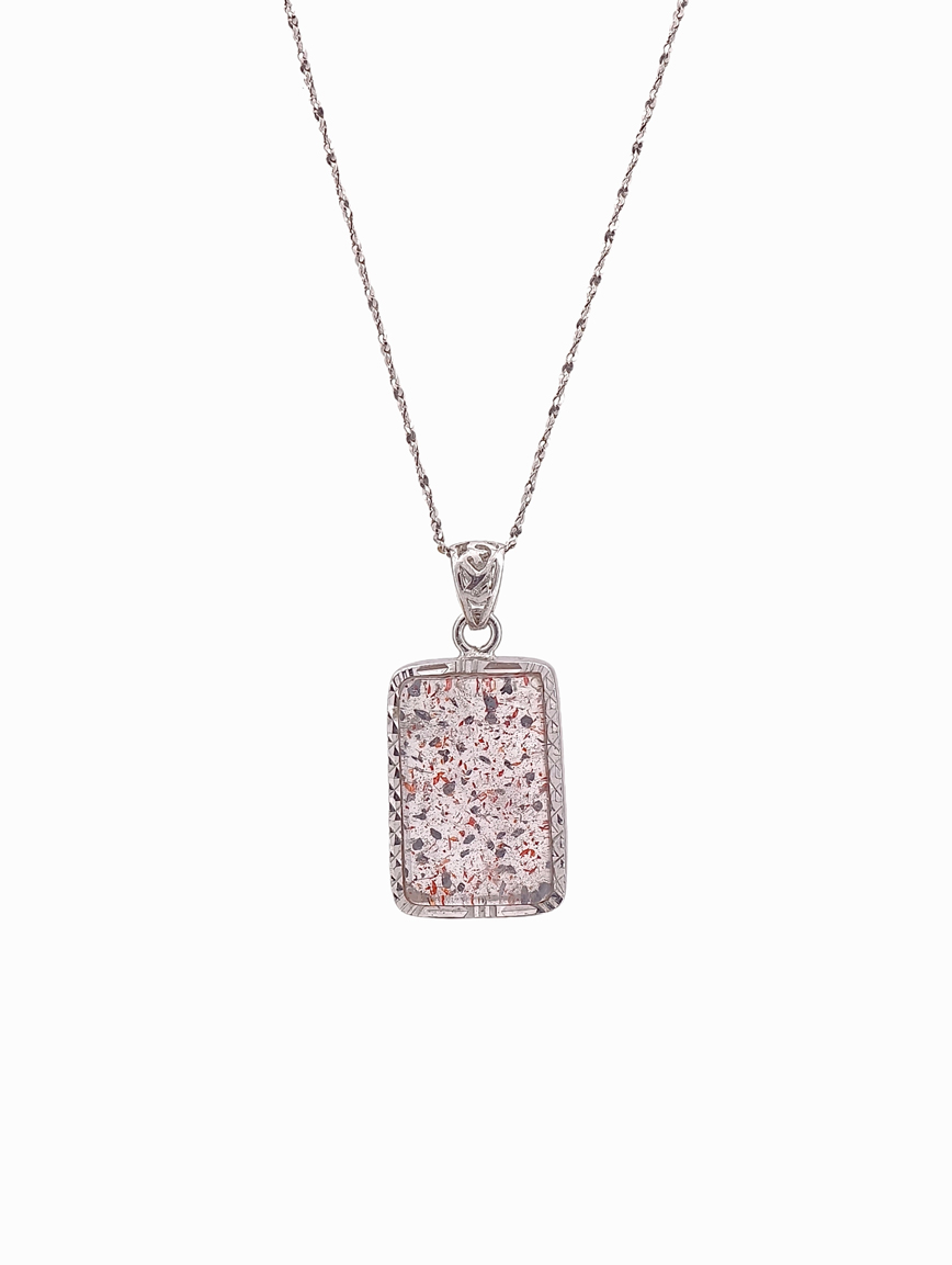 Natural Super Seven Sterling Silver Pendant