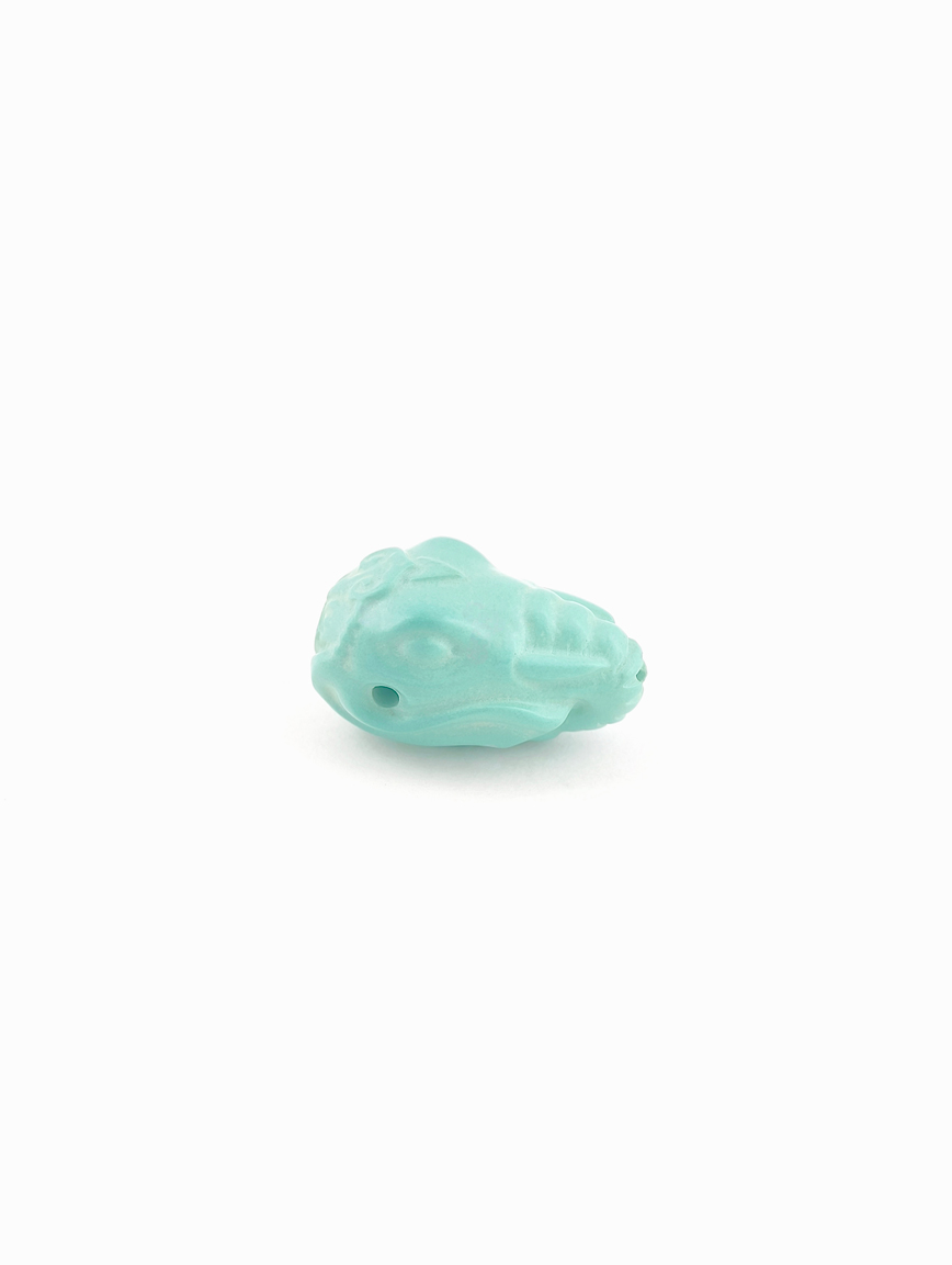 Natural Turquoise Elephant DIY Accessory